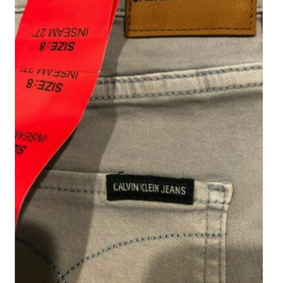 New!! CALVIN KLEIN Ladies’ Skinny Jeans Ankle (8/27) - Picture 5 of 5